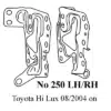250LH/RH - Side Brackets for Toyota Hilux 2004 on