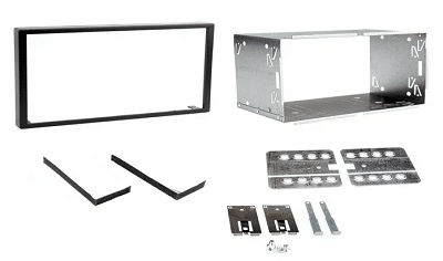 Connects2 CT23UN01 - Universal Double DIN Cage (Black Trim)