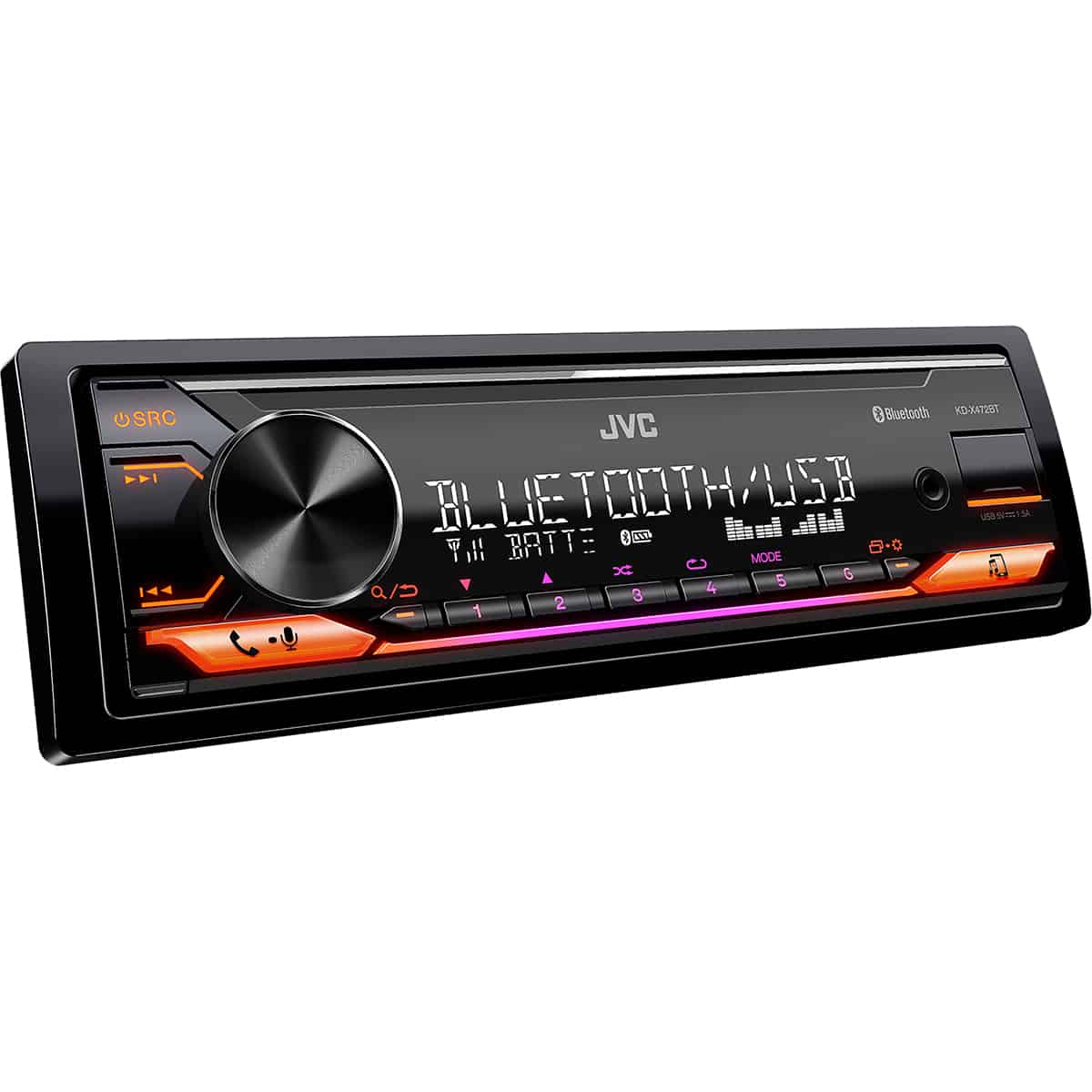 Purchase the JVC KDX472BT Mechless Bluetooth with USB/AUX Online