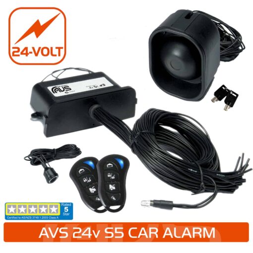 24 Volt Car Alarms