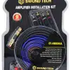 Sound Tech AMK4GA - 4 Gauge Amp Kit 1800w