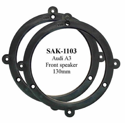 SAK-1103 - Speaker Spacer Audi A3 Front Doors (130mm) 1996-2006
