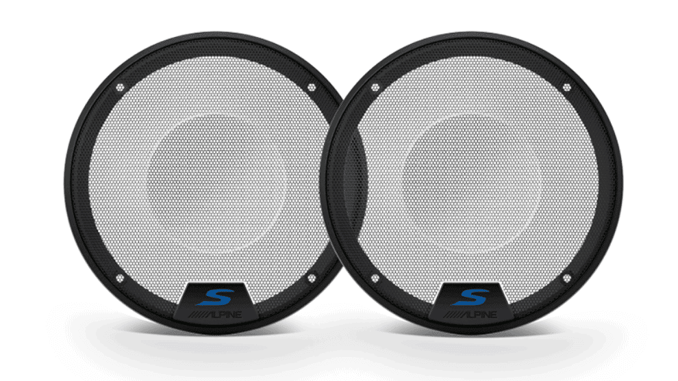 Alpine S Series 6.5" Speaker Grilles (Pair) - KTE-S65G