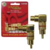 DNA Male RCA to Female RCA Right Adaptor - AAR103