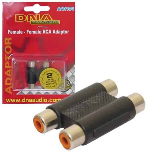 DNA Female to Female RCA Adaptor - AAR104