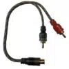 NBRCA-Y1 - Raptor RCA Splitter Female to 2 Male