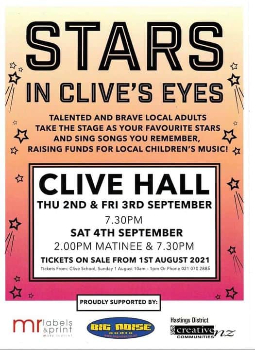Stars in clive's eyes 2021