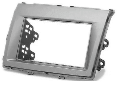 YE-MA 017 - Dash Kit Double DIN Silver for Mazda MPV