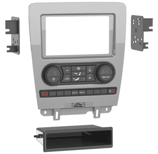 Metra 99-5853CH - Dash Kit Din & DDin for Ford Mustang 2010-2014 for Single Zone Manual Climate