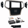 Metra 99-6536BZ - Dash Kit Din & DDin Bronze Trim for Jeep Grand Cherokee 2014-2017