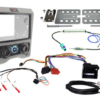 Aerpro FP9350BK - Dash Kit DDin Black for Holden Commodore VE Series Single Zone Climate Control