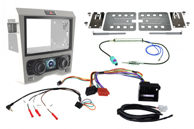 Aerpro FP9350BK - Dash Kit DDin Black for Holden Commodore VE Series Single Zone Climate Control