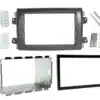 Connects2 CT23FT45 - Dash Kit with Cage DDin Black for Fiat Ducato 2021+