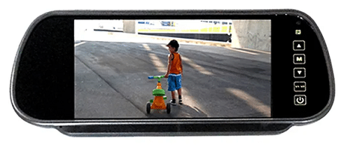 AVS AVSRM70M - 7" Clip on Rear View LCD Mirror Monitor