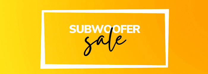 Subwoofer Sale