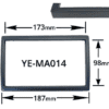 Soundtech YE-MA014 - Fitting Frame for Mazda 2002 on