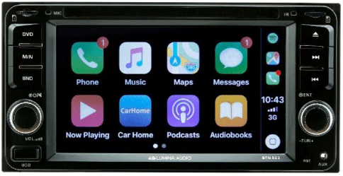 OEM BTN500 - Toyota Universal Multimedia Head Unit with CD/DVD & Tuning Knobs