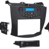 Metra 99-7803G - Honda Upper Dash Kit Din & DDin Black for Honda 2003 - 2007 Air Con (Not for Jap Navi)