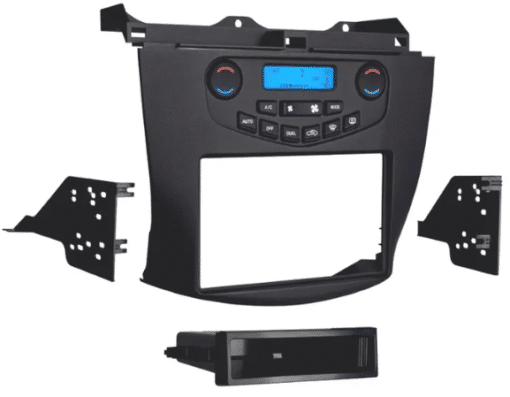 Metra 99-7803G - Honda Upper Dash Kit Din & DDin Black for Honda 2003 - 2007 Air Con (Not for Jap Navi)