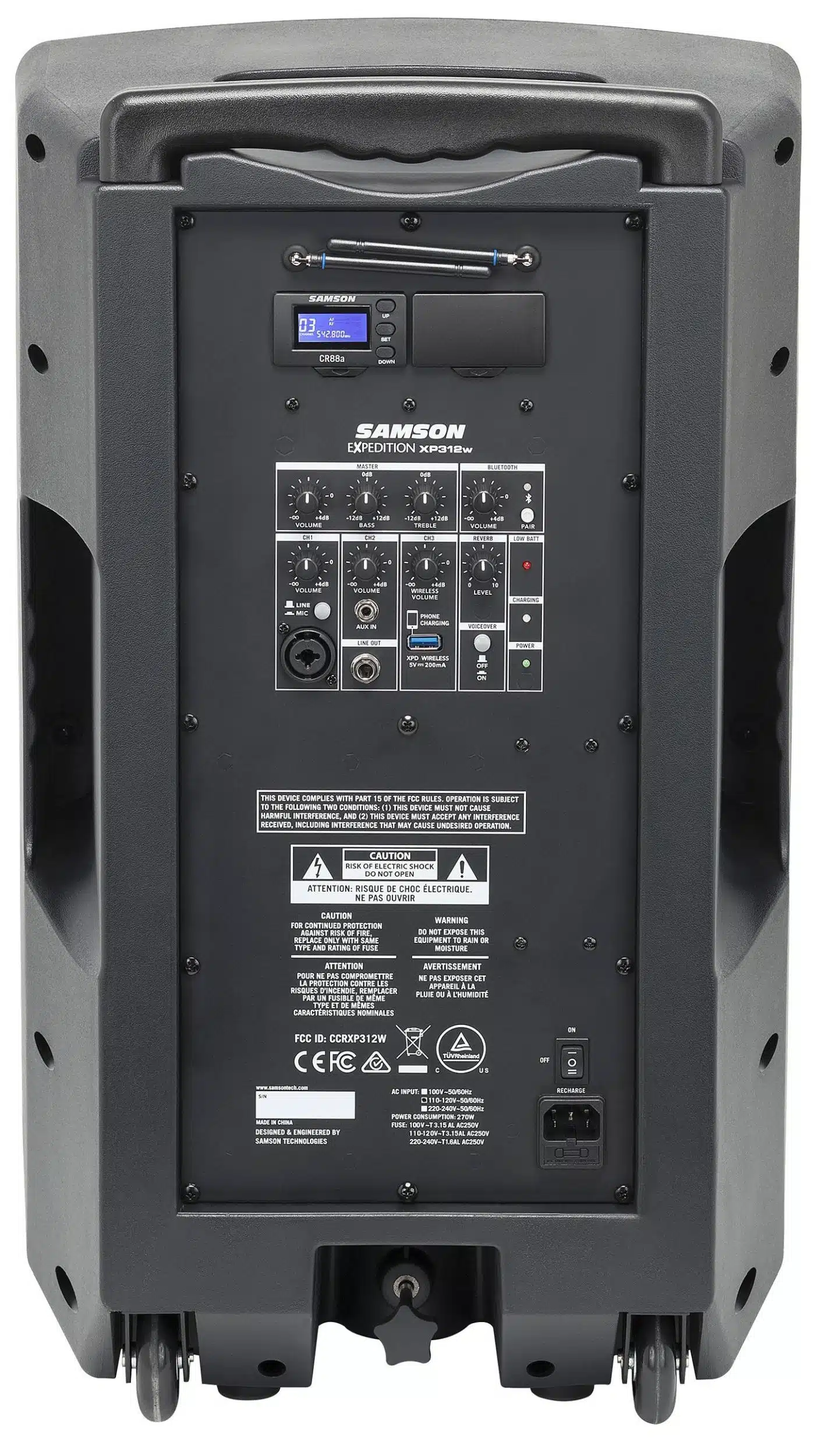 Samson Expedition Portable PA System with Wireless Microphone