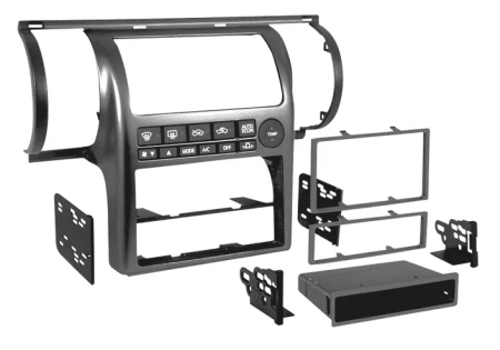 Metra 99-7604B - Dash Kit Double Din & Double Din Black for Skyline 2001-2004