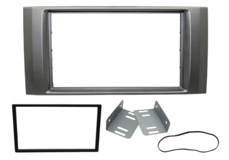 Connects2 CT23CV23 - Dash Kit Double Din Silver/Grey for Holden Colorado 2008-2012
