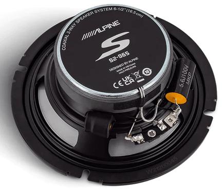 Alpine S2-S65 - S Series 6.5" Coaxial 2-way Speaker 240w