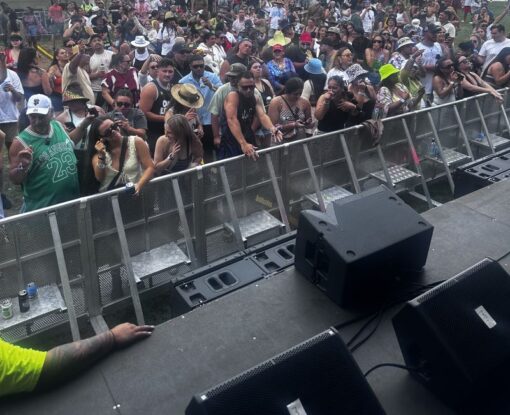 Rental Hire Crowd Control Barrier for festivals
