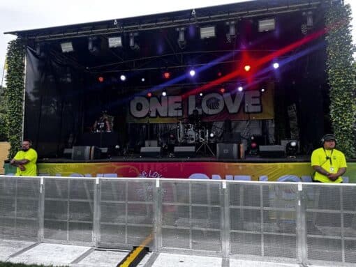 Rental Hire Crowd Control Barrier for festivals