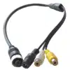 AVS AVSRA4PFF - 4 Pin Screen to RCA Female Camera Adaptor