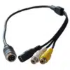 AVS AVSRA4PMF - 4 Pin Male Camera to RCA Screen Female Adaptor
