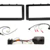 Connects2 CTKTY18 - Dash Kit Double Din Black for Toyota HiLux 2015 - 2018 Complete Kit