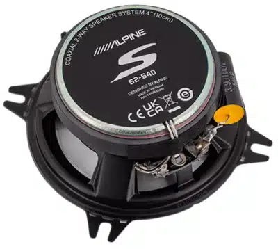 Alpine S2-S40 - S-Series 4" Coaxial Hi-Res 2-way Speaker 140watts