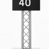 40-inch TV on truss stand for hire – perfect for events, conferences, and exhibitions