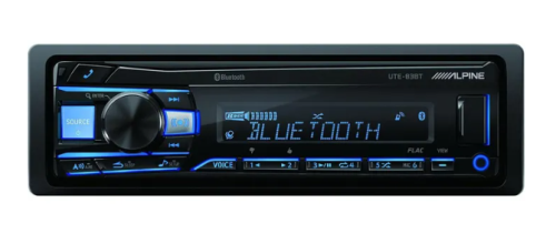 Alpine UTE-83EBT Mechless Bluetooth USB AUX Head Unit