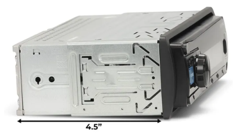 Alpine UTE-83EBT Mechless Bluetooth USB AUX Head Unit - Image 4